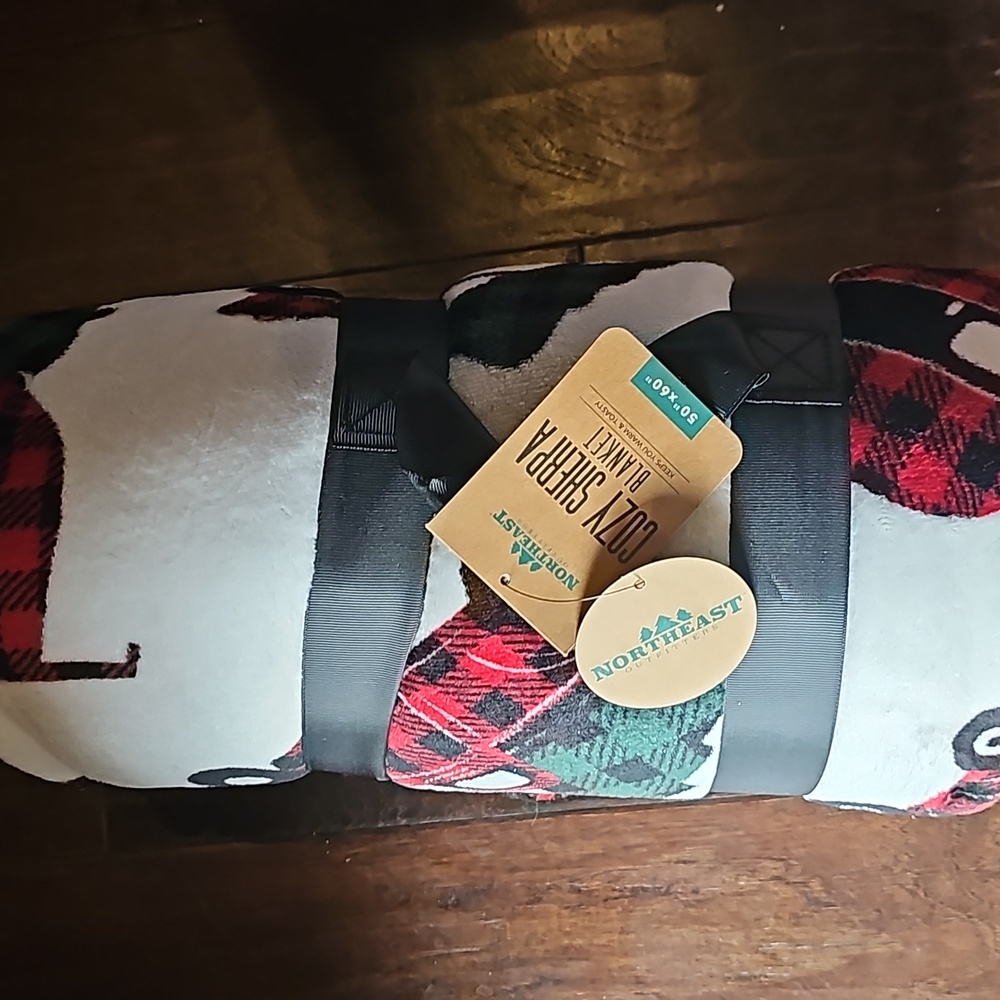 Red truck blanket